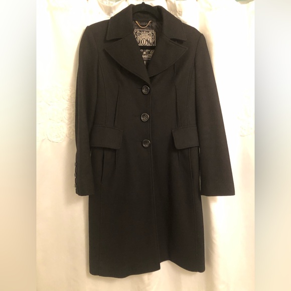 Guess Jackets & Blazers - Guess Ladies Med black dress coat